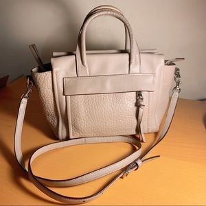 Coach dove grey purse